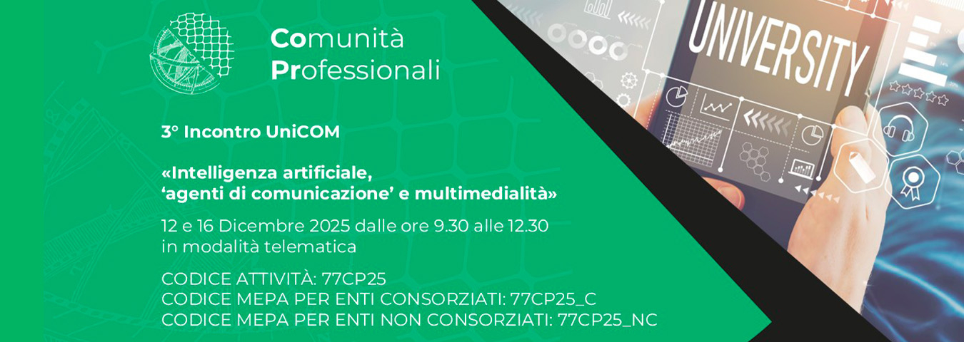 Intelligenza artificiale, agenti di comunicazione e multimedialità