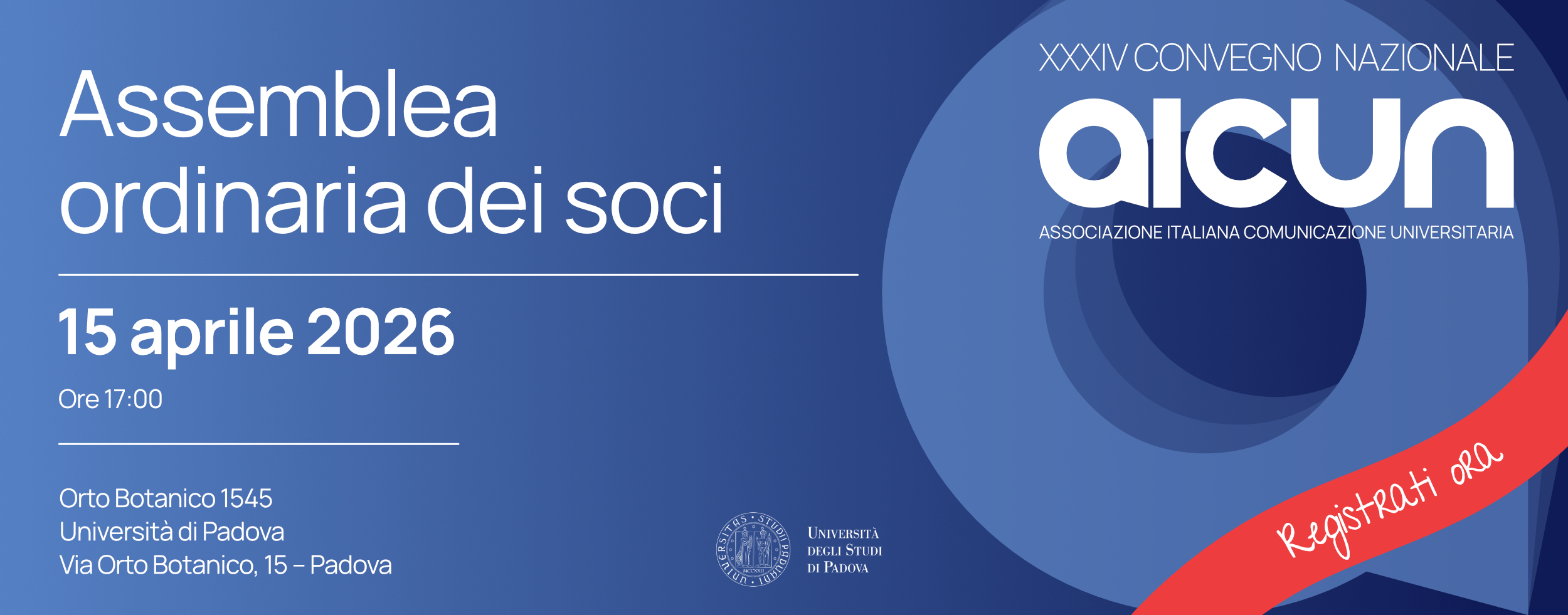 Assemblea Generale Ordinaria 2026